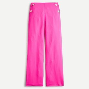 Wide-leg sailor pant in triple dobby